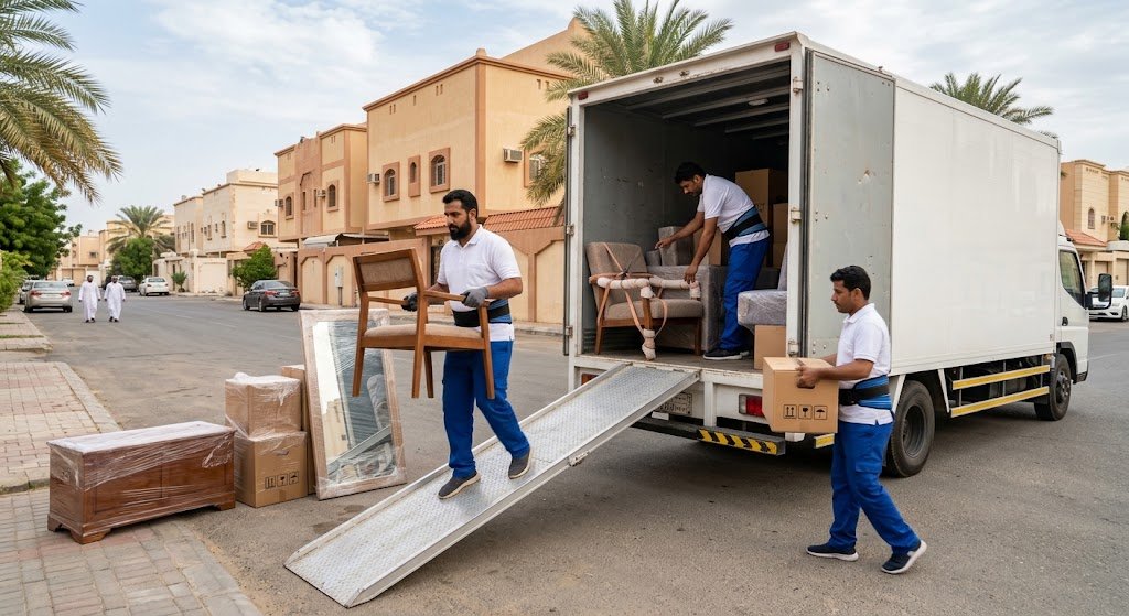 افضل نقل اثاث بجازان لتقديم أفضل خدمات فك وتغليف ونقل الأثاث باحترافية وأمان